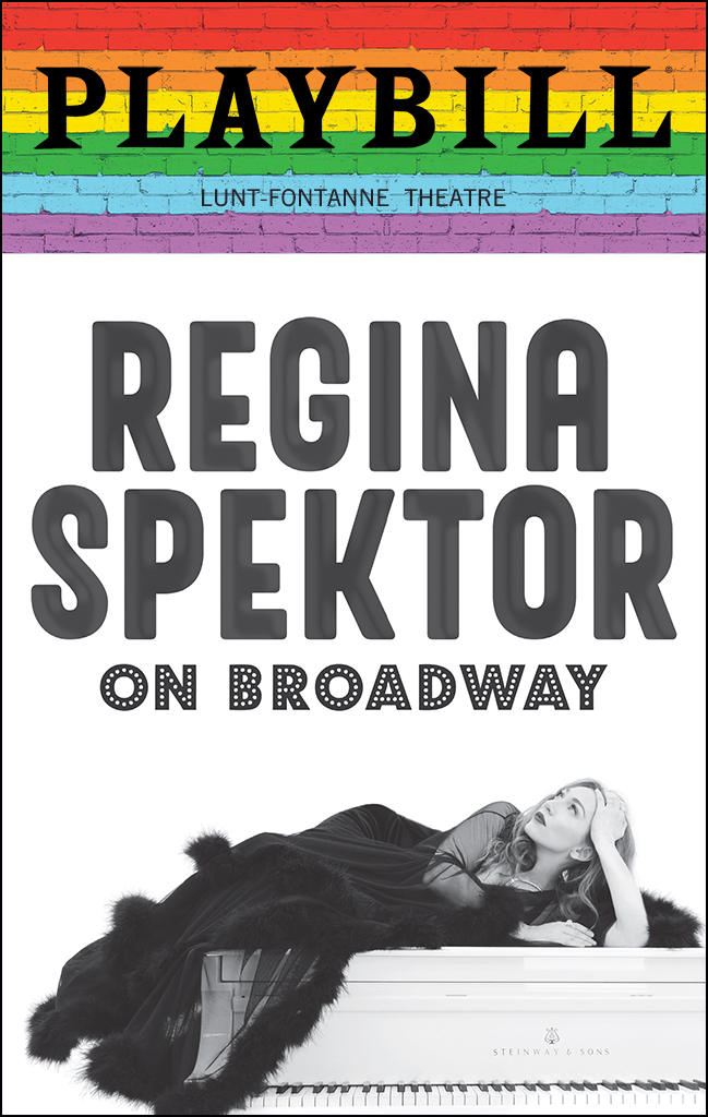Regina Spektor on Broadway Playbill - Opening Night